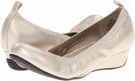 Champagne Metallic Leather Blondo Ersilia for Women (Size 9)