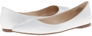 White Leather Nine West SpeakUp for Women (Size 6)